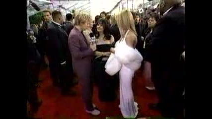 Britney Spears Red Carpet Grammys 2000