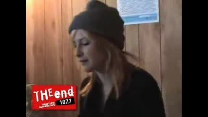 Paramore Bumbershoot Interview