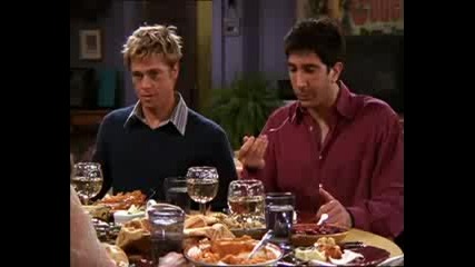 {sun} Friends - Thanksgiving with Brad Pitt {season 8}