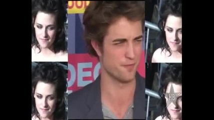 На награждаването - Robert Pattinson обича Kristen Stewart двойка със сигурност 