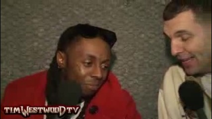 *new* Westwood - Lil Wayne behind the scenes of video shoot and interview on jail sentence 