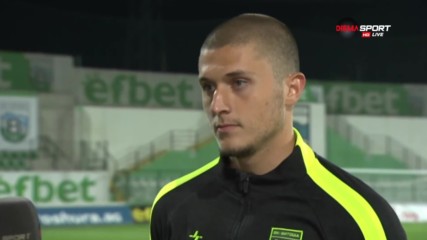 Василев: Мачът бе за равен, ала Камбуров...