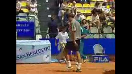 Rome 2001 Roger Federer - Marat Safin