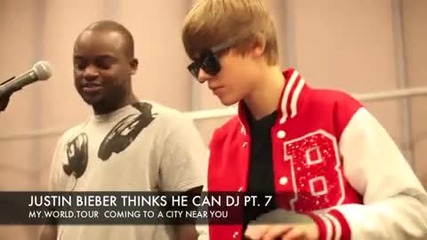 Justin Bieber Thinks He Can Dj 