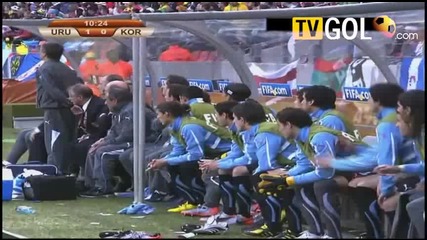 World Cup Уругвай 1:0 Южна Корея 