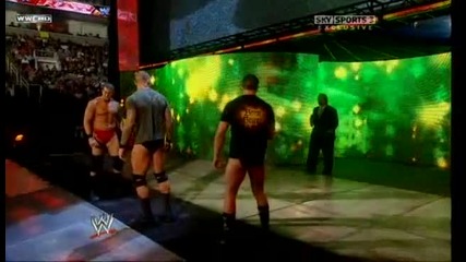 Raw 07/06/09 Triple H vs John Cena [ Night of Champions Tournament match ]*втора част*