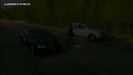 Bentley Continental Gt vs Audi Rs6 vs Mercedes Ml63 Amg - Youtube