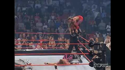 Wwe Kane vs. Chris Jericho Christian vs. Rob Van Dam Jeff Hardy vs. Bubba Dudley Spike Dudley - Tlc 