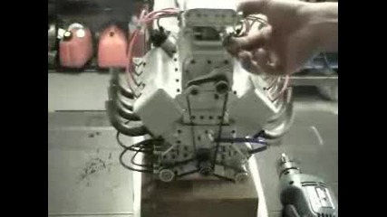 Worlds Smallest Supercharged V8