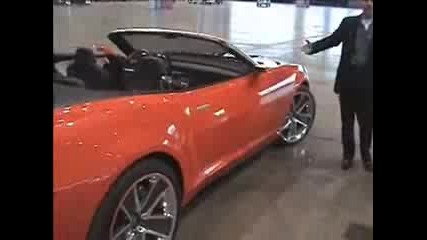 2007 Chicago Auto Show - Chevrolet Camaro convertible concep