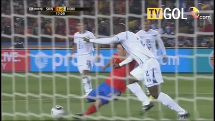 World Cup 2010 Испания 1 - 0 Хондурас 