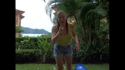 Ice Bucket Challenge with Jeannie Combden From Costa Rica
