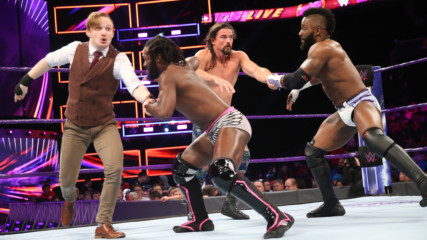 Cedric Alexander & Rich Swann vs. Gentleman Jack Gallagher & The Brian Kendrick - Tornado Tag Team Match: WWE 205 Live, 