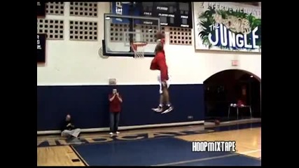 Air Up There s Crazy Tfb Dunk Session; Dunk At The End 