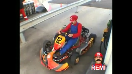 Remi Gaillard Картинг*