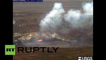 САЩ: Вижте изригването на вулкана Килатьо, Хаваи