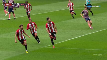 Sheffield United FC with a Penalty Goal vs. Nottingham Forest