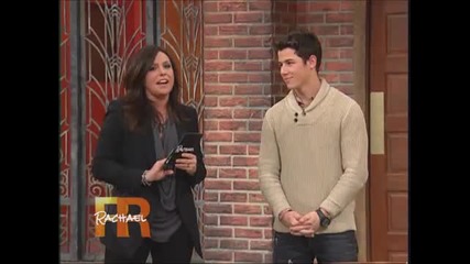 Nick Jonas on the Rachael Ray Show part 2