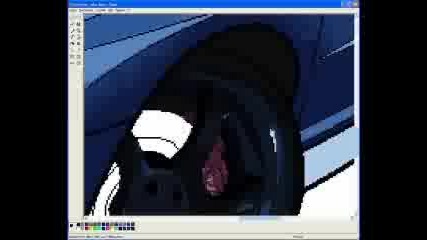 Ms Paint Car