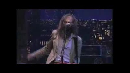 Grinderman (nick Cave) On Letterman Honey
