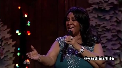 Aretha Franklin - Angels We Have Heard on High (jimmy Fallon Live)