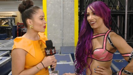 Sasha Banks reveals the inspiration behind her pink ring gear: WWE.com Exclusive, Oct. 22, 2017