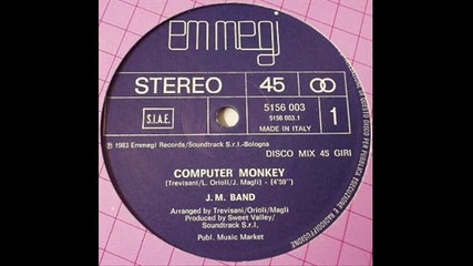 J.m.band-computer Monkey[italo Disco 1983]