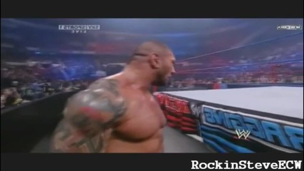 Batista Brutally Attacks Rey Mysterio!