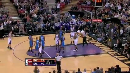 Sacramento Kings vs Oklahoma City Thunder 97 - 99 [12.02.2011]