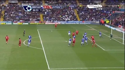 Brimingham 0 - 1 Liverpool (gerrard goal) 