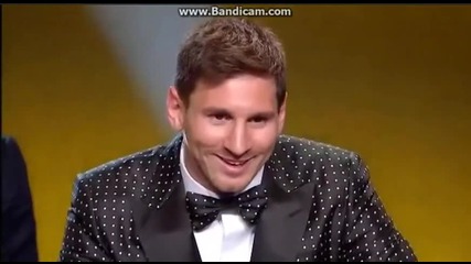 Lionel Messi Winner - Fifa Ballon D'or 2012