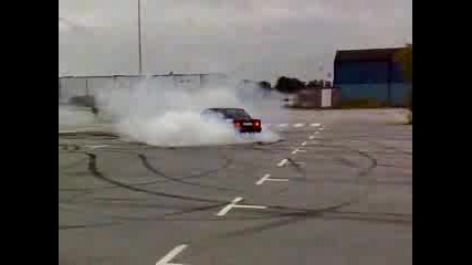 Bmw E30 Turbo Burnout