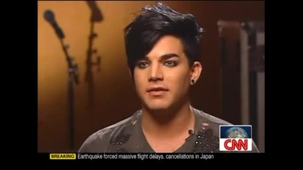 Adam Lambert - interview Cnn