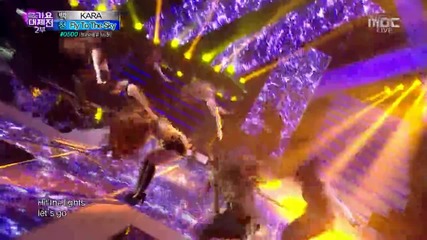 Kara - Step + Mamma Mia @ 141231 Mbc Gayo Daejun