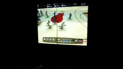 Луда Забивка На Nba Live 08 С Dwayne Wade