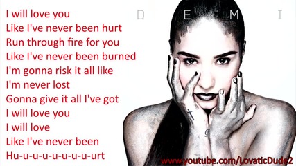 Demi Lovato - Never Been Hurt