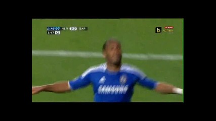 Chelsea 1-0 Barcelona (drogba Goal)