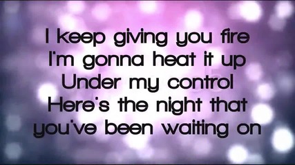 Camp Rock 2 - Fire (lyrics on Screen) M.dot Finley & Meaghan Martin 