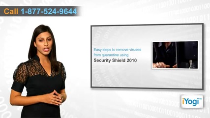 Remove quarantined viruses using Security Shield 2010 from Windows® 7