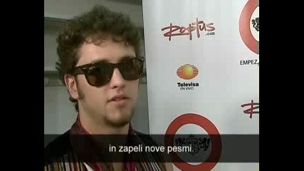 Entrevista com o Rbd na Eslov (svet)