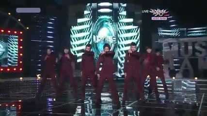 U - Kiss - Shut Up ~ Music Bank (12.11.10) 
