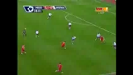 Middlesbrough 2:1 Arsenal