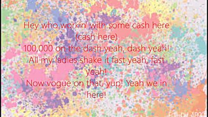 Iggy Azalea - Team (lyrics Video)