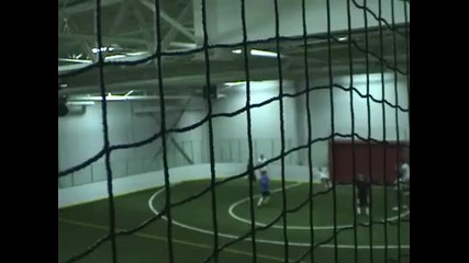 Rainbow then a bicycle kick goal