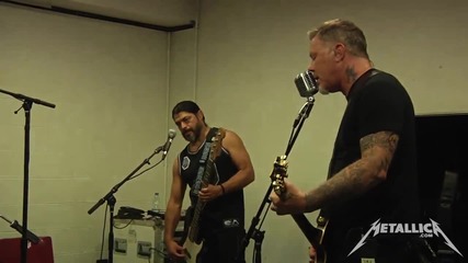 Metallica - The Unforgiven I I - Sonisphere, 2015 ( Tuning Room )