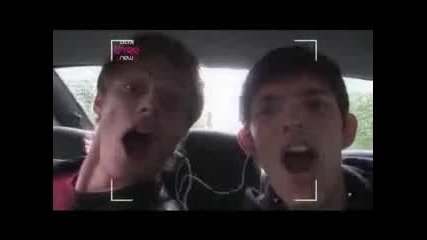 Colin Morgan and Bradley James-you're the voice