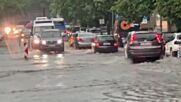 Силна буря в Хасково: Сигнали за паднали дървета, наводнени мазета и спрян ток