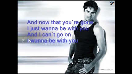 Be With You - Enrique Iglesias Plazza Music 2012