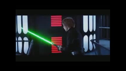 Star wars ep.vi final battle - Leuk skywalker vs. Darth Vader 