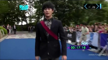 (hd) Eugene - Blue Carpet ~ Mnet 20's Choice (28.06.2012)